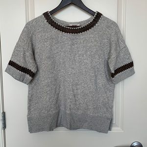 MOVING SALE - Madewell embroidered tunic
